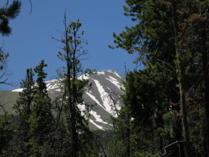 Passing Mount Massive, elevation- 14,428'