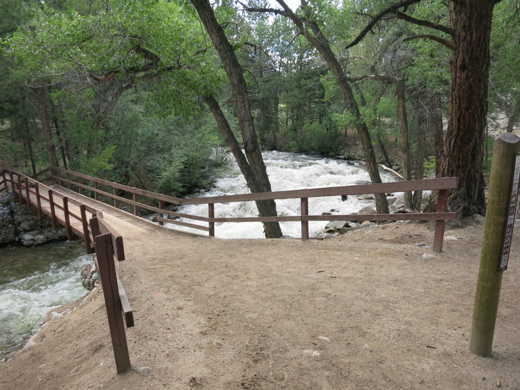 The bridges on the trails amaze me; works of art in their own right.