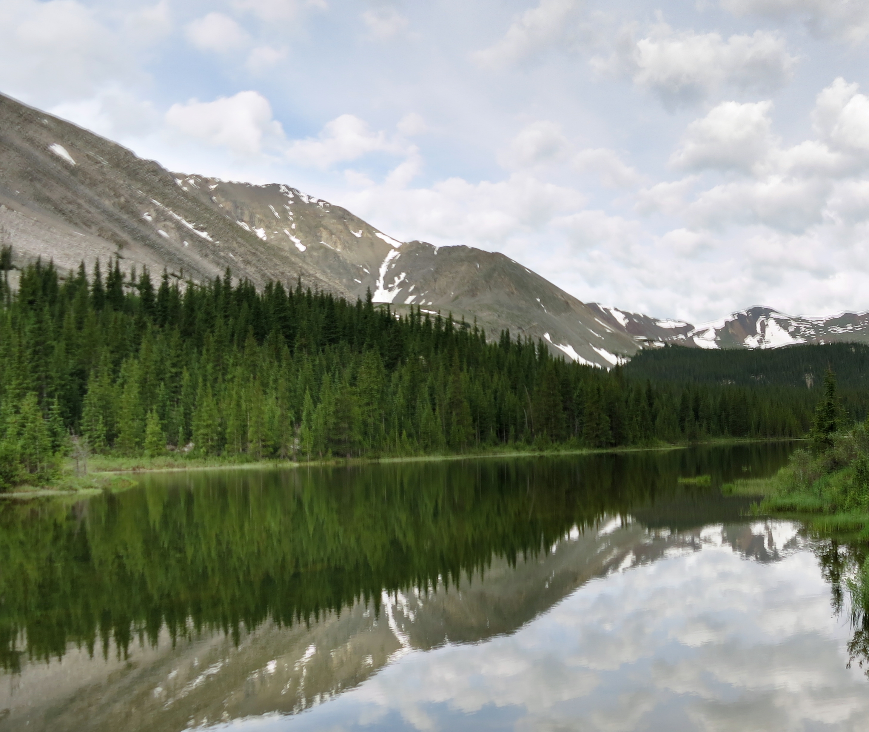 Reflecting back on the day at Brown's Lake as I bid it adieu.