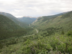 Highway 50 west to Monarch Pass