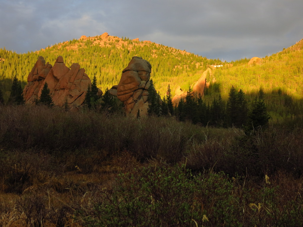 From a backpack trip with my son into the Lost Creek Wilderness area.