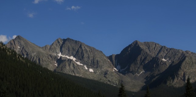 The Three Apostles on the Collegiate West portion of the Colorado Trail